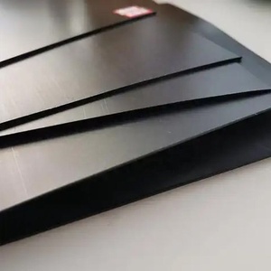 Fournisseur direct d'usine, rouleau de géomembrane HDPE noir lisse de 0,5 mm, épaisseur personnalisée, anti-fuite, pour projets agricoles et de construction - Product Image 2