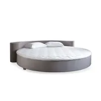 Matelas rond de qualité supérieure, taille complète, queen size, 12 pouces, matelas en mousse à mémoire de forme à poches, pliable dans une boîte, matelas en gros