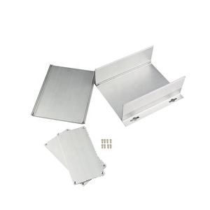 Fabrication sur mesure de tôles métalliques de précision, boîtier électronique en aluminium brossé - Product Image 1