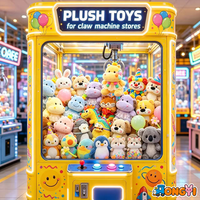 Plus de 30 000 modèles de poupées en peluche de 8 pouces, animaux de dessin animé mignons, styles variés, jouets pour machines à griffes, prix de gros