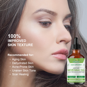 Aceite de Moringa Puro OEM/ODM, Rico en Antioxidantes, Protección UV, Líquido Oral, Nutrición Capilar, Salud del Cabello, Energía, Metabolismo, Inmunidad - Product Image 3