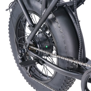 Vélo de montagne électrique 30 mph, <span class=keywords><strong>acier</strong></span>, batterie lithium 60V 30Ah, pneus larges, moteur double brushless 250W - Product Image 6