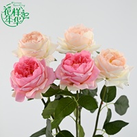 Roses artificielles faites à la main, toucher réel, hydratantes, 75 cm, tige unique, pour mariage, événements de remise de diplômes, photographie, décoration de table, accent de présentoir