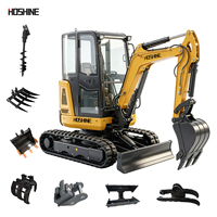 Mini-excavatrice compacte de 0,85T - Micro-excavatrice sur chenilles - Petite excavatrice hydraulique à louer