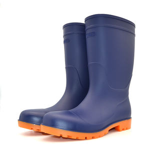 Alta Calidad Blanco Amarillo Negro Industrial Al Por Mayor Barato China Goma Pvc <span class=keywords><strong>Botas</strong></span> De Lluvia - Product Image 1