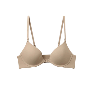 Soutien-gorge léger push-up sans coutures pour femme, à fermeture avant, respirant, écologique, convertible, dos croisé, avec armatures, effet liftant et de rassemblement - Product Image 3
