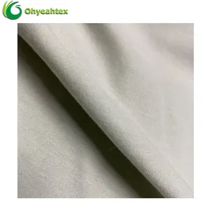 Free Sample 100% Organic 4 Way Stretch Organic Cotton Knitted Single Jersey Fabric For Pajamas