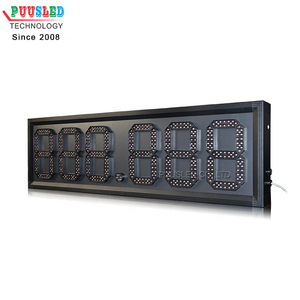 La stazione di servizio impermeabile all'aperto ha condotto il segno di prezzo del segno di prezzo della stazione di servizio principale numero digitale di 7 segmenti - Product Image 2