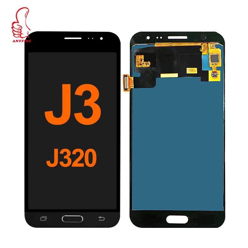 サムスンギャラクシーJ3プライムSM-J327 J327TLCDタッチスクリーンおよびデジタイザー交換アセンブリ用