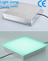 Lampe de sol carrée en alliage et aluminium, taille 500x500mm, CRI 90 élevé pour l'éclairage de scène et d'événements