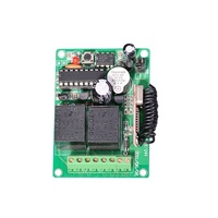 YET402PC V3 DC12V-24V sans fil universel 2 canaux porte porte télécommande récepteur