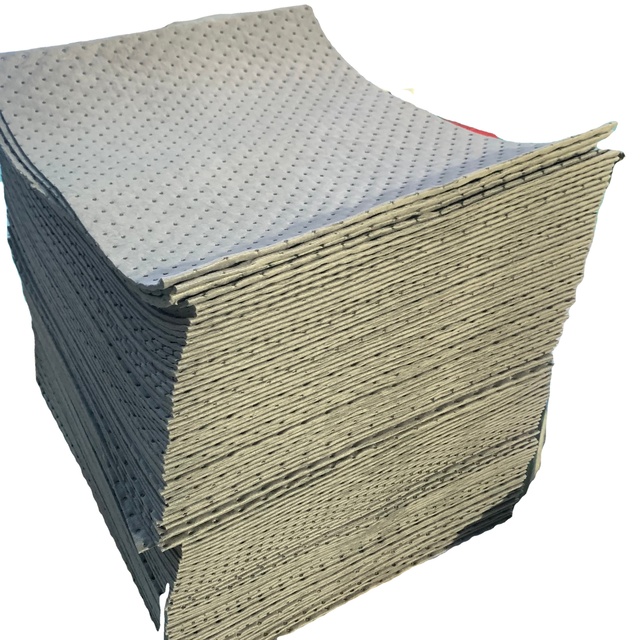 PP Industrial Non-woven Fabric General Purpose Absorbent Pad 120 L/B Absorbency 40cm*50cm Rectangle