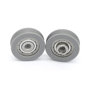 Rodamientos de Bolas de Ranura Profunda S626ZZ Directo de Fábrica, Poleas de Riel con Ranura en V Recubiertas de Goma, Rodillos de Plástico POM, Ruedas Guía - Product Image 2