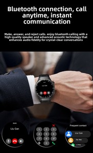 <span class=keywords><strong>Montre</strong></span> connectée avec assistant vocal IA pour hommes et femmes, écran TFT, appels, réponse aux appels, suivi de la santé, suivi de la forme physique, fréquence cardiaque, sommeil - Product Image 2