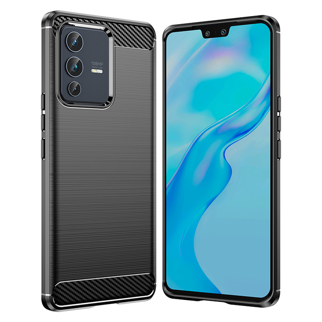 RUGGED SHIELD Luxury Design High Quality TPU Shockproof Phone Case for vivo V23 Pro with 100% Perfect Fit