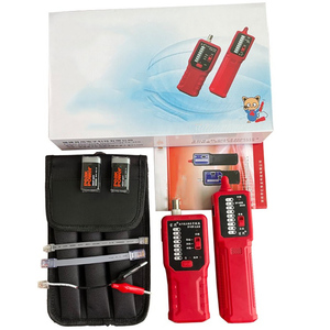 Rastreador de Cables Digital Antiinterferencias, Probador de Cables de Red, Detector de PoE, Resistente a Quemaduras de 60V, Rastreador de Cables RJ45 RJ11 - Product Image 1