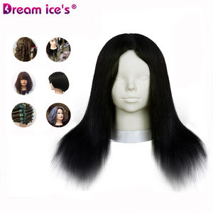 Tête <span class=keywords><strong>de</strong></span> mannequin d'entraînement <span class=keywords><strong>de</strong></span> <span class=keywords><strong>cheveux</strong></span> humains Dream Ice's 100% Coiffeur <span class=keywords><strong>moins</strong></span> <span class=keywords><strong>cher</strong></span> Mannequins <span class=keywords><strong>de</strong></span> <span class=keywords><strong>cheveux</strong></span> <span class=keywords><strong>moins</strong></span> chers pour l'entraînement à la <span class=keywords><strong>coupe</strong></span> <span class=keywords><strong>de</strong></span> <span class=keywords><strong>cheveux</strong></span> Prix <span class=keywords><strong>de</strong></span> gros - Product Image 3