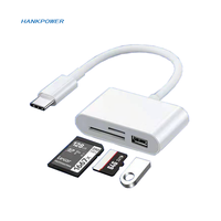 OEM USB Type C Micro à USB lecteur de carte SD pour ordinateur portable adaptateur de carte mémoire SD