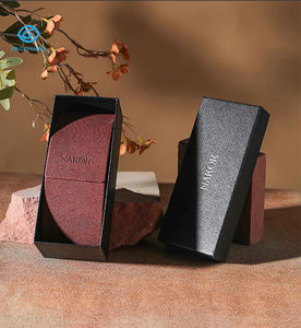 กล่องแว่นตาทำมือออปติคอลกล่องแว่นตาหนังกล่องแว่นตาสองขนาด - Product Image 3