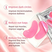 Patchs Hydrogel au Collagène Hydratants Anti-Cernes en Gros – Agent Cosmétique en Gel pour Patchs Hydrogel Contour des Yeux