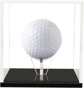 Vitrine de balle de golf de baseball, boîtes acryliques protégées contre les UV pour l'affichage de la balle Cube Memorabilia Showcase Autograph - Product Image 2