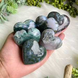 Ornements décoratifs en agate mousse de haute qualité, tendance mode, cadeau festif, ornement de bureau, charmant pour la maison et le bureau, vente en gros - Product Image 3