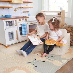 Divano 2 in 1 <span class=keywords><strong>per</strong></span> Bambini e Sedia <span class=keywords><strong>per</strong></span> <span class=keywords><strong>Neonati</strong></span>, Facilmente Trasformabile in Comodo Lettino Morbidissimo <span class=keywords><strong>per</strong></span> Giocare o Rilassarsi - Product Image 5