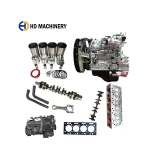 Huida engine belt gasket engine oil pump sd170 6d102 4d102 6d105 valves crankshaft pc200 6 engine controller overhaul kit repair