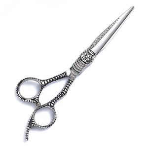 Hairdressing Scissors Set 6 Inch Stainless Steel Flat Shears Thinning Shears For Salon Hair Styling - Product Image 4