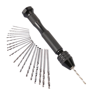 DZ Mini High Speed Steel Twist <strong>Drill</strong> <strong>Bits</strong> Precision Pin Vise Hand Rotary <strong>Tools</strong> Set for Wood Jewelry HSS <strong>Drill</strong> <strong>Bits</strong> for Plastic - Product Image 4