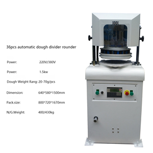 เครื่องแบ่งแป้งพิซซ่าอัตโนมัติเต็มรูปแบบ รุ่น K-30G สำหรับอุปกรณ์อบขนมปังเบอร์เกอร์ บาแกตต์ และขนมปัง  เป็นมิตรกับสิ่งแวดล้อม เหมาะสำหรับเชิงพาณิชย์ - Product Image 3