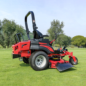 Tondeuse autoportée à braquage zéro certifiée CE, de qualité supérieure, avec plateformes de coupe soudées et fabriquées, pour l'entretien des pelouses commerciales et professionnelles ZTR-54 Best - Product Image 6