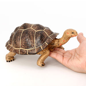 Оптовая продажа, твердая поливинилхлоридная статуэтка, гигантская модель черепахи, фигурки животных, игрушки - Product Image 1