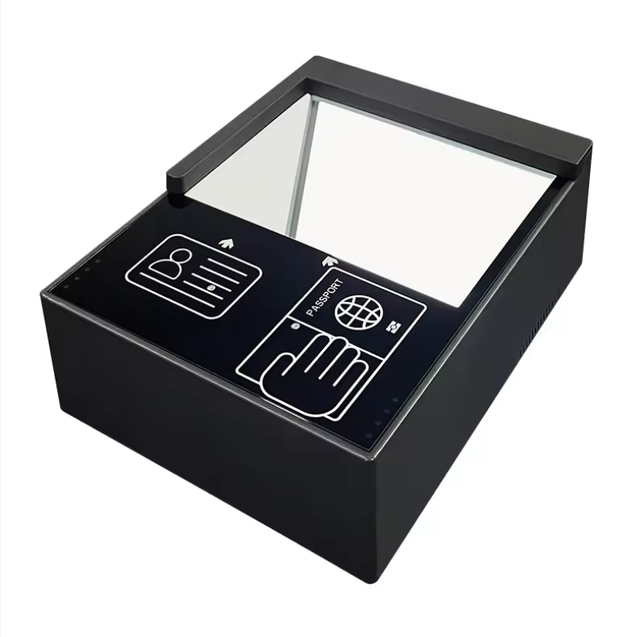 Ultra-Thin USB Interface Document Scanner Multi-Function Passport Reader/Scanner MRZ OCR RFID Chip Recognition PVC Airport Hotel