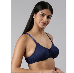 Soutien-gorge pour femme, bleu, style sari, doux, extensible, confortable, pour usage traditionnel, ethnique et quotidien - Product Image 6