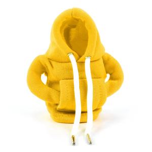 Housse de pommeau de levier de vitesse créative en peluche animale, accessoire de voiture doux, style sweat à capuche, pour décoration intérieure, idée cadeau pour les amateurs de voitures - Product Image 1