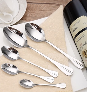 Fabricante al por mayor cocina comer arroz sopa postre arroz sopa ensalada cubiertos cuchara <span class=keywords><strong>de</strong></span> café cuchara <span class=keywords><strong>de</strong></span> cena - Product Image 6