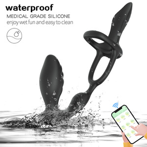 Masajeador de próstata de silicona <span class=keywords><strong>para</strong></span> <span class=keywords><strong>hombres</strong></span> adultos, <span class=keywords><strong>Juguetes</strong></span> <span class=keywords><strong>sexuales</strong></span>, masturbador masculino <span class=keywords><strong>para</strong></span> el hogar - Product Image 5