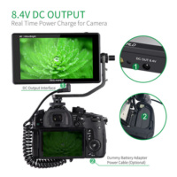 Monitor FEELWORLD LUT6 de 6 Pulgadas y 2600nits HDR para Cámara DSLR con HDMI 4K, Waveform, Personalización de LOGO, Directo de Fábrica OEM para Estudio de Cine