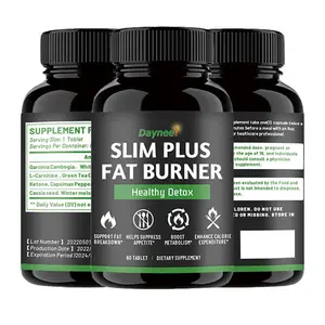 burn slimming tablets original manufacturer Wholesale OEM Organic Herbs Detox pills For Weight Loss Slim Plus Fat Burner tablets