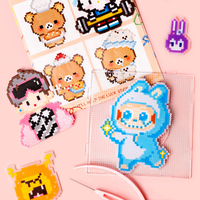 Kit de 66000 perles à fusionner de 2,6 mm, 120 couleurs, 111 motifs, arts et artisanat pour filles et garçons, jouets pour enfants, cadeaux pour enfants