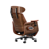 Fauteuil inclinable ergonomique en cuir véritable sans dossier, design moderne, écologique, pivotant, pour hôpital, salon, confort et détente
