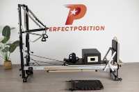Gimnasio Equipo deportivo Metal Pilates Reformer Estudio de aluminio Sliding Infinity bar Aluminio Pilates Reformers Tower Trapeze
