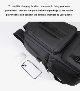 <span class=keywords><strong>Sac</strong></span> <span class=keywords><strong>à</strong></span> <span class=keywords><strong>dos</strong></span> multifonctionnel grande capacité pour homme et <span class=keywords><strong>femme</strong></span>, idéal pour le campus, les voyages d'affaires, les loisirs quotidiens et l'<span class=keywords><strong>ordinateur</strong></span>, avec port USB – Vente directe usine - Product Image 5