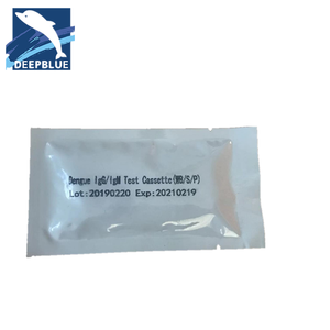 Sốt xuất huyết <span class=keywords><strong>IgG</strong></span>/<span class=keywords><strong>IgM</strong></span>/Ns1 Bệnh Truyền Nhiễm bộ dụng cụ Xét Nghiệm cassette - Product Image 1