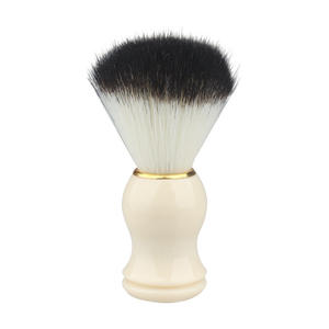 Pennello da Barba Manuale in Nylon con Manico in Plastica, Stile Retrò, per Sapone e Crema da Barba, Ideale per Saloni di Bellezza - Modello 2026 - Product Image 5