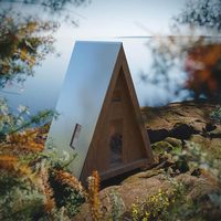 Kit de maison préfabriquée en bois, style bungalow, cabane de camping, maison de vacances, nouveau style, maison triangulaire, maison dans les arbres, magnifique maison de vacances