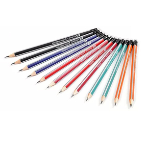 Crayons à dessin et à colorier en bois, à base d'huile, non toxiques, 24 couleurs, de bonne qualité, pour enfants et étudiants, vente en gros de fournitures scolaires - Product Image 2