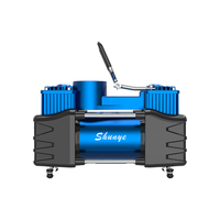 2 Cylinder Portable DC 12V Automatic Air Compressor Car Tire Inflator with Metal Air Pump CE Certification for Cars&Trucks