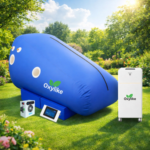 2027 Oxylike OLS-LS4 1.5ATA Cámara de Compresión Inflable de Carcasa Blanda para Recuperación Deportiva de Atletas (Posición Acostada y Sentada) - Product Image 2
